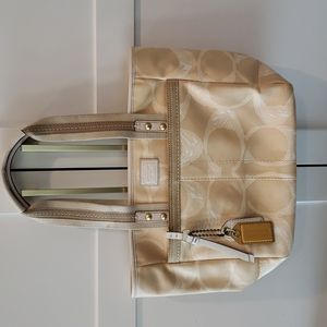 - Coach purse 15"w x 10"h x 5"d